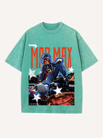 Max Verstappen Print Round Neck T-shirt