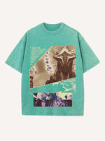 Arcane Print Round Neck T-shirt