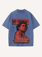 Diego Maradona Print Round Neck T-shirt