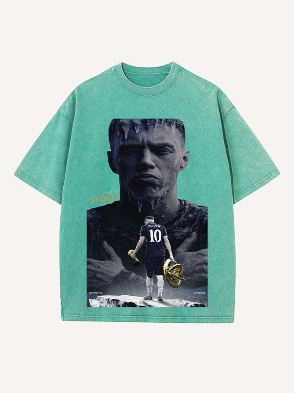 Cole Palmer Print Round Neck T-shirt