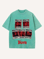 The Boys Print Round Neck T-shirt