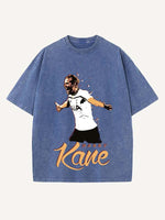 Harry Kane Print Round Neck T-shirt