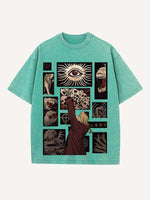 Fullmetal Alchemist Print Round Neck T-shirt