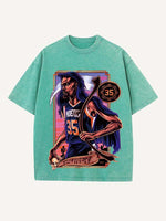 Kevin Durant Print Round Neck T-shirt