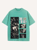 The Last of Us Print Round Neck T-shirt