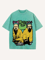 Breaking Bad Print Round Neck T-shirt
