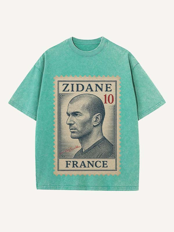 Zizou Print Round Neck T-shirt