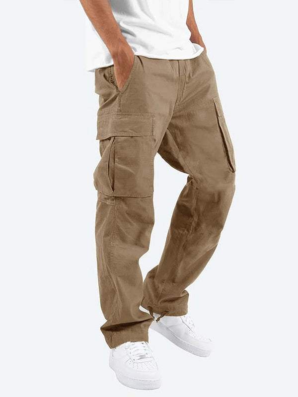 Multiple Pockets Flap Pocket Cargo pants