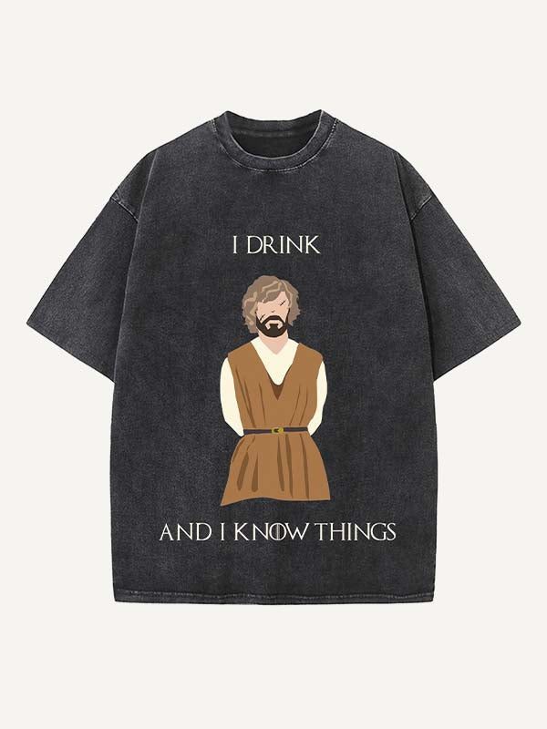 Game of Thrones Print Round Neck T-shirt