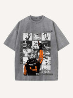 Lando Norris Print Round Neck T-shirt