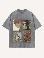 A Knight of the Seven Kingdoms Print Round Neck T-shirt