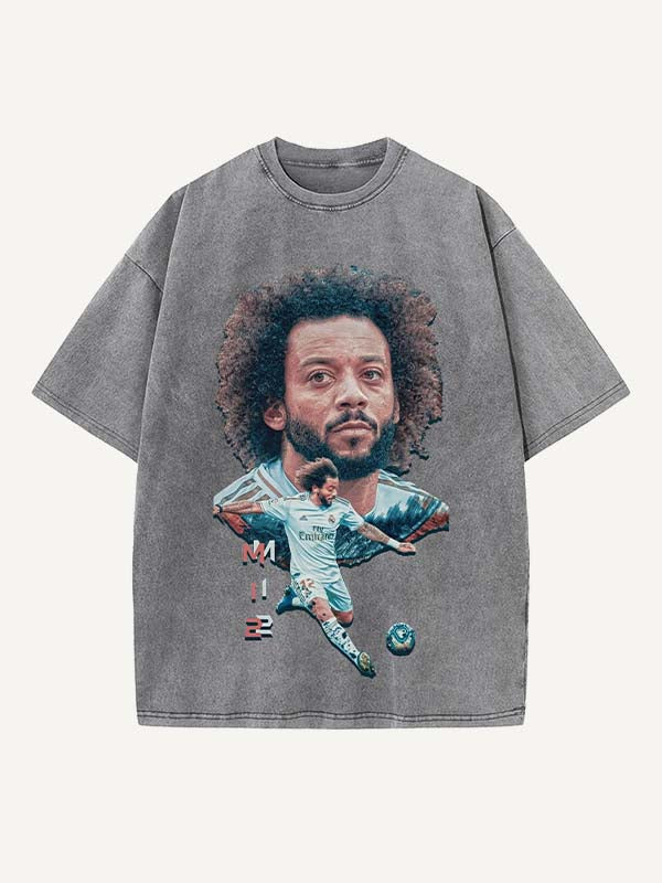 Marcelo Print Round Neck T-shirt