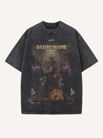Sadio Mané Print Round Neck T-shirt