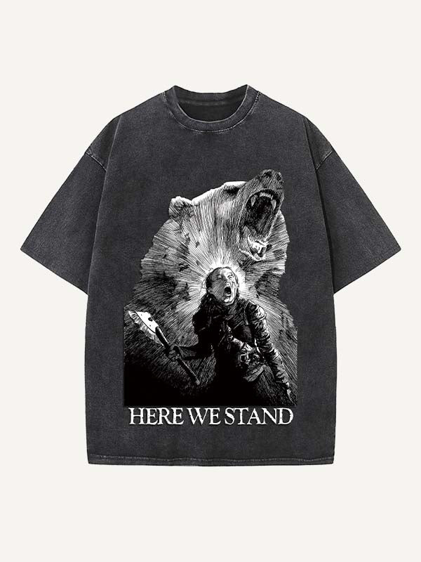 Game of Thrones Print Round Neck T-shirt