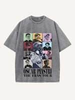 Oscar Piastri Print Round Neck T-shirt
