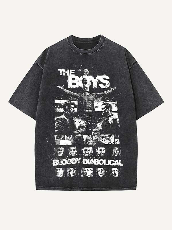 The Boys Print Round Neck T-shirt