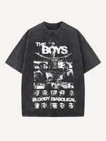 The Boys Print Round Neck T-shirt