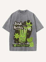 Lando Norris Print Round Neck T-shirt