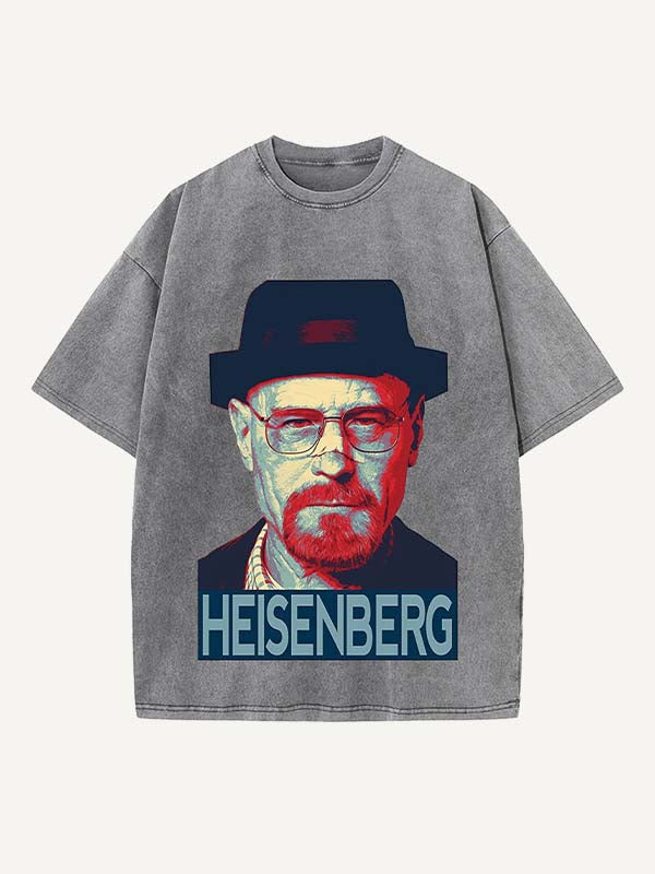 Breaking Bad Print Round Neck T-shirt