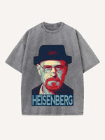 Breaking Bad Print Round Neck T-shirt