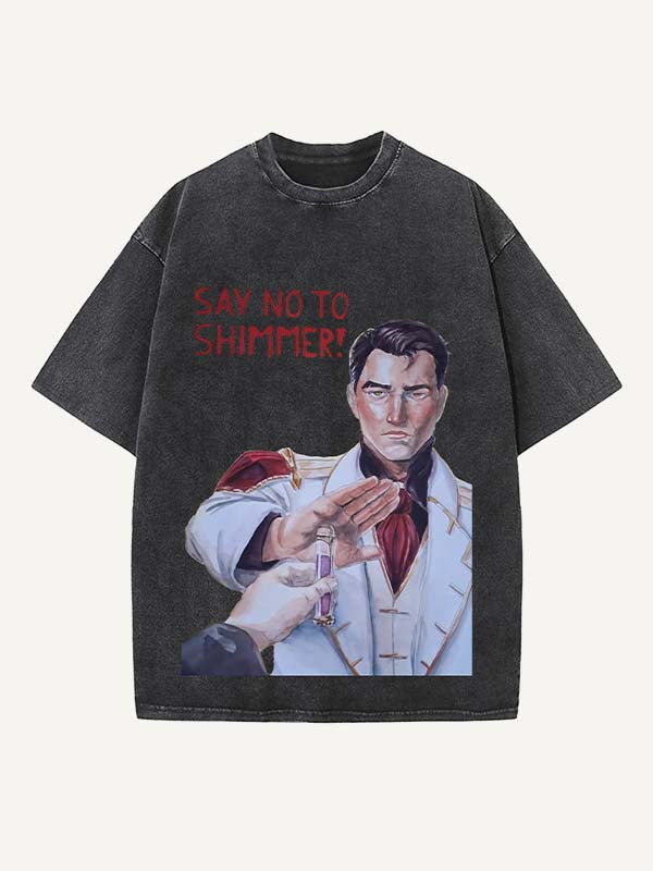 Arcane Print Round Neck T-shirt