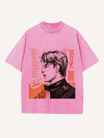 Oscar Piastri Print Round Neck T-shirt