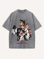 Paulo Dybala Print Round Neck T-shirt