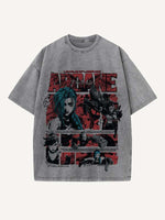 Arcane Print Round Neck T-shirt