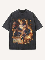 Ousmane Dembélé Print Round Neck T-shirt