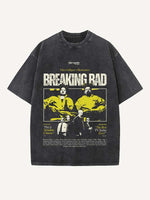 Breaking Bad Print Round Neck T-shirt