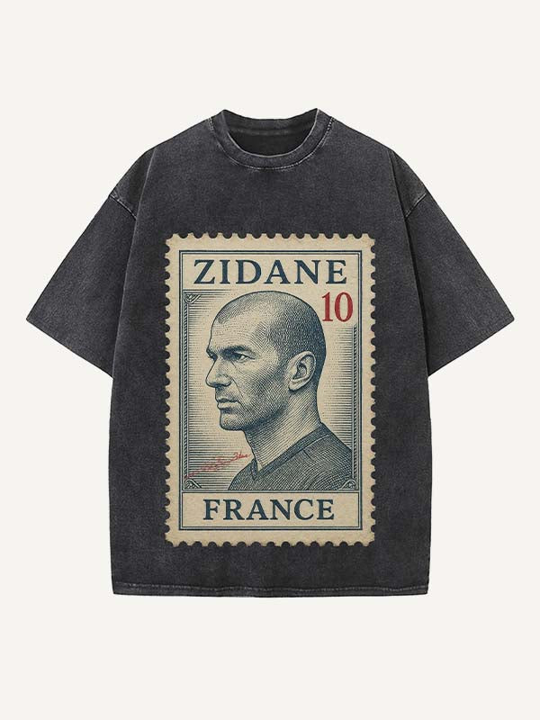 Zizou Print Round Neck T-shirt