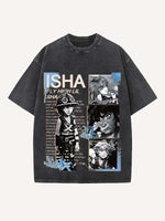 Arcane Print Round Neck T-shirt