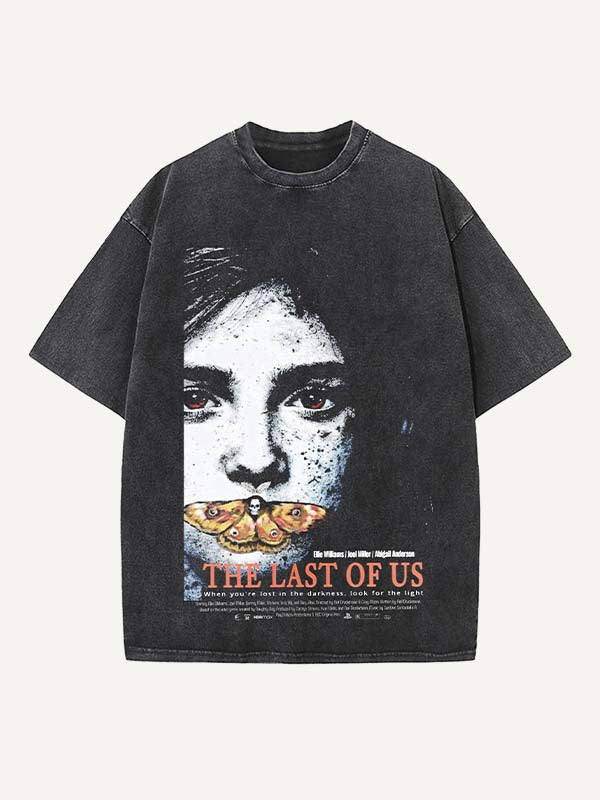 The Last of Us Print Round Neck T-shirt