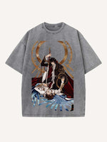 Code Geass Print Round Neck T-shirt