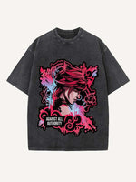 Arcane Print Round Neck T-shirt