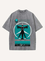 George Russell Print Round Neck T-shirt