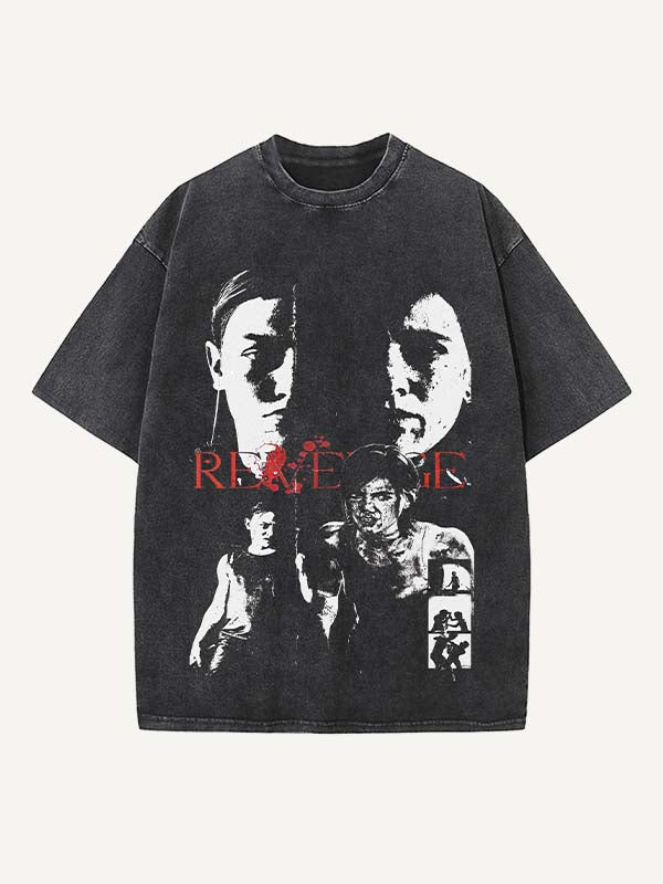 The Last of Us Print Round Neck T-shirt
