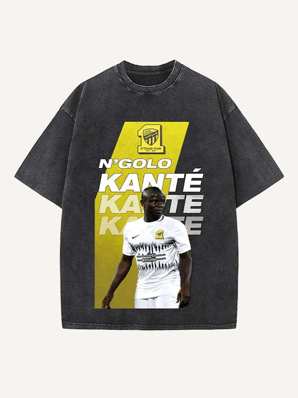 N'Golo Kanté Print Round Neck T-shirt