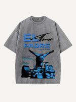 Fernando Alonso Print Round Neck T-shirt