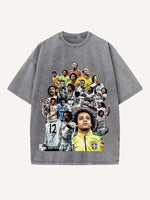 Marcelo Print Round Neck T-shirt