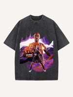Chris Paul Print Round Neck T-shirt