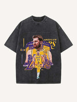 Luka Dončić Print Round Neck T-shirt