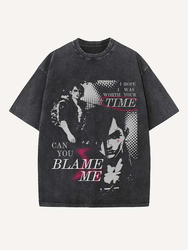 Arcane Print Round Neck T-shirt
