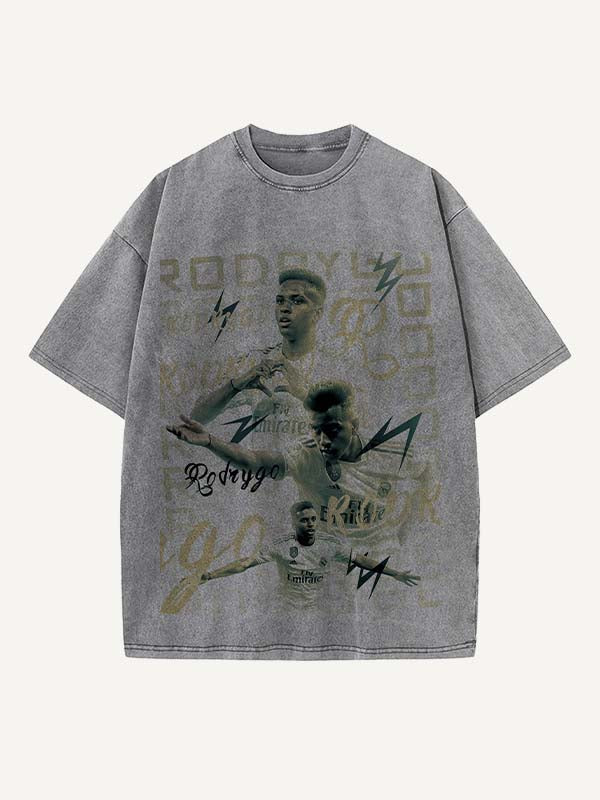 Rodrygo Print Round Neck T-shirt