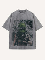 Lando Norris Print Round Neck T-shirt