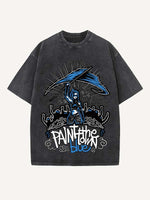 Arcane Print Round Neck T-shirt