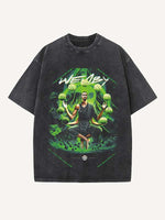 Victor Wembanyama Print Round Neck T-shirt