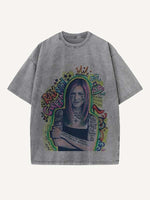 Friends Print Round Neck T-shirt