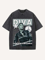 George Russell Print Round Neck T-shirt