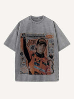 Oscar Piastri Print Round Neck T-shirt